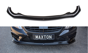 Przedni splitter V1 Mercedes-Benz S-Class AMG-Line W222 (carbon look)