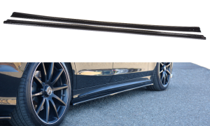 Dokładki progów Mercedes-Benz S-Class AMG-Line W222 (czarny połysk)