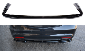 Centralny splitter tylny Mercedes-Benz S-Class AMG-Line W222 (czarny mat)