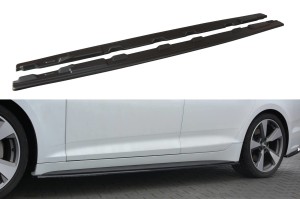 Dokładki progów Audi S5 / A5 S-Line F5 Sportback (carbon look)