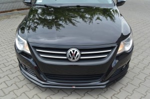 Splitter przedni V2 Volkswagen Passat CC Standard (czarny mat)