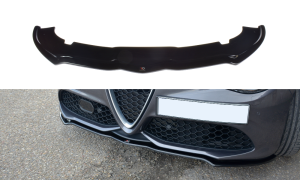 Splitter przedni V1 Alfa Romeo Giulia Veloce (czarny mat)