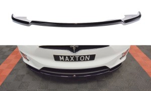 Przedni splitter V1 Tesla Model X (carbon look)