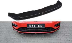 Splitter przedni V5 Volkswagen Golf MK7 R Polift (carbon look)