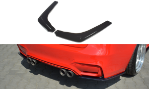 Splittery tylne boczne V1 BMW M3 F80 (czarny połysk)