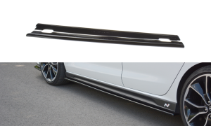 Dokładki progów V1 Hyundai i30 N MK3 Hatchback / Fastback (carbon look)