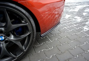 Splittery tylne boczne BMW M6 Gran Coupe (carbon look)