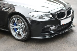 Splitter przedni BMW M5 F10/ F11 (czarny mat)