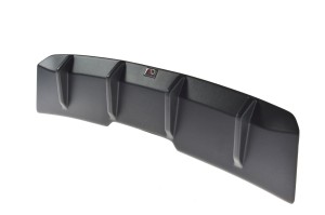 Tylna dokładka Audi A5 S-Line F5 Coupe / Sportback (czarny połysk)