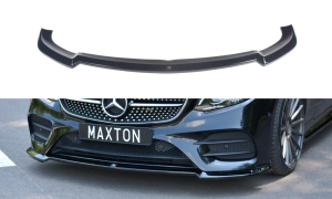 Splitter przedni V2 Mercedes-Benz E-Class W213 Coupe (C238) AMG-Line (czarny mat)