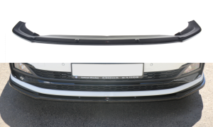 Przedni splitter V1 Volkswagen Polo MK6 GTI (carbon look)