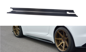Dokładki progów Jaguar F-Type (czarny połysk)