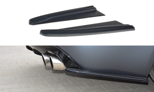 Tylne boczne splittery Jaguar XF-R (czarny połysk)