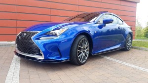 Dokładki progów Lexus RC (carbon look)