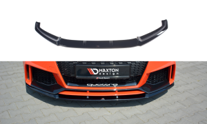 Splitter przedni V2 Audi TT RS 8S (czarny mat)