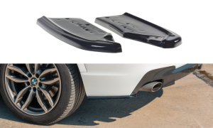 Splittery tylne boczne BMW X3 F25 M-Pack Polift (czarny mat)