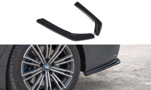 Splittery tylne boczne BMW 3 G20 M-Pack (carbon look)