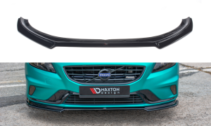 Splitter przedni Volvo V40 R-Design (czarny połysk)