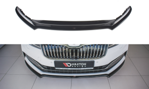 Splitter przedni V1 Skoda Superb MK3 Facelift (carbon look)