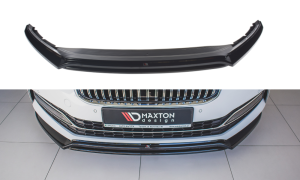 Splitter przedni V3 Skoda Superb MK3 FL (czarny połysk)