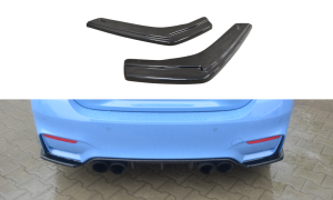 Splittery tylne boczne BMW M4 F82 (czarny połysk)