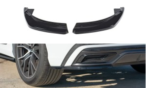 Splittery tylne boczne Audi Q8 S-Line (carbon look)