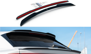 Przedłużenie spojlera V2 Audi Q8 S-Line (carbon look)