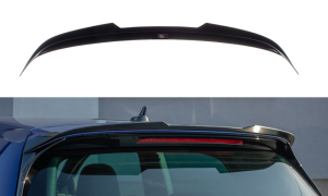 Przedłużenie spojlera V2 Volkswagen Golf MK7 R / GTI Polift (czarny połysk)