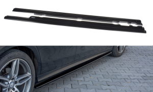 Dokładki progów Mercedes-Benz E43 AMG / AMG-Line W213 (czarny mat)