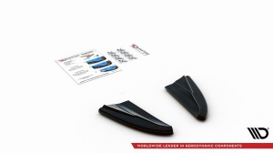 Splittery tylne boczne Volvo V40 (carbon look)