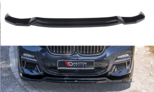 Splitter przedni  BMW X4 M-Pack G02 (czarny mat)