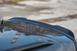 Przedłużenie spojlera  Volkswagen Passat R-Line B8 (czarny połysk)
