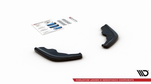 Splittery tylne boczne BMW 1 F40 M-Pack (czarny połysk)