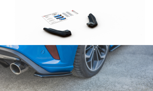 Splittery tylne boczne Ford Focus ST MK4 (czarny mat)
