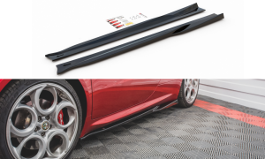 Dokładki progów Alfa Romeo 4C (carbon look)
