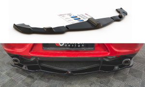 Splitter tylny srodkowy Alfa Romeo 4C (czarny połysk)