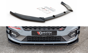 Splitter przedni V7 Ford Fiesta MK8 ST / ST-Line (czarny mat)