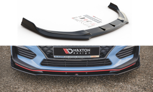 Splitter przedni V3 Hyundai I30 N Mk3 Hatchback/ Fastback (czarny mat)