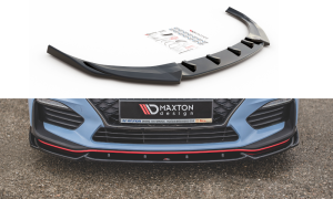 Splitter przedni V5 Hyundai I30 N Mk3 Hatchback/ Fastback (czarny mat)