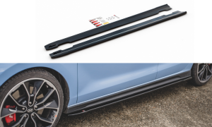 Dokładki progów V4 Hyundai I30 N Mk3 Hatchback/ Fastback (carbon look)