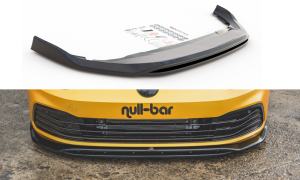 Splitter przedni V2 VW Golf 8 (czarny mat)