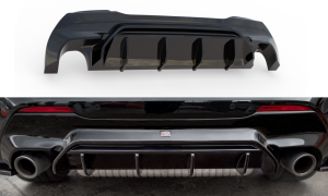 Dokładka tylna V1 BMW 1 F40 M-Pack / M135i (czarny połysk)