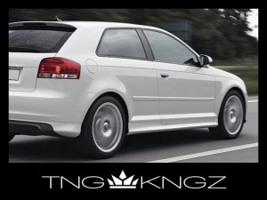 Spojlery progowe AUDI A3 8P 3D S3 LOOK