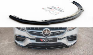 Splitter przedni V2 Mercedes-Benz E63 AMG Estate/Sedan S213/W213 (czarny mat)