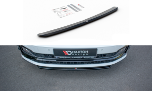 Splitter przedni V4 VW Polo GTI MK6 (carbon look)