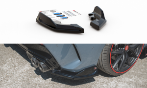 Splittery tylne boczne V4 BMW 1 F40 M-Pack/ M135i (czarny mat)
