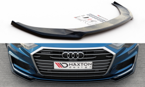 Splitter przedni V1 Audi A6 S-Line / S6 C8 (carbon look)