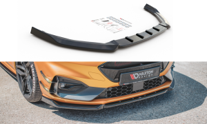 Splitter przedni V7 Ford Focus ST / ST-Line MK4 (czarny mat)