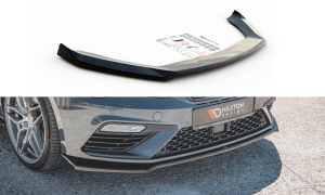 Splitter przedni V7 Seat Leon Cupra / FR MK3 FL (carbon look)
