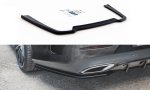 Splitter tylny środkowy Mercedes-Benz CLS AMG-Line C257 (czarny połysk)